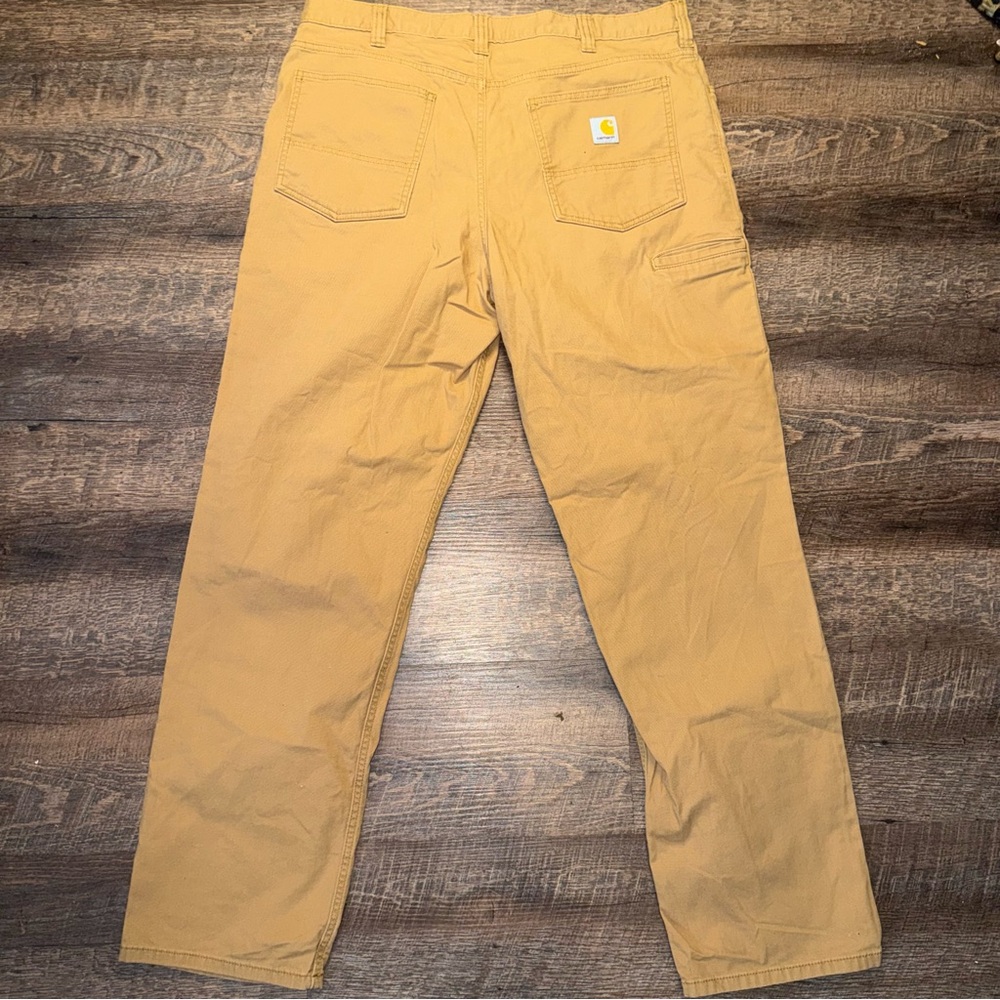 Carhartt Rugged Flex Relaxed Fit Canvas 5- Pocket Work Pant Men’s Size 38x34